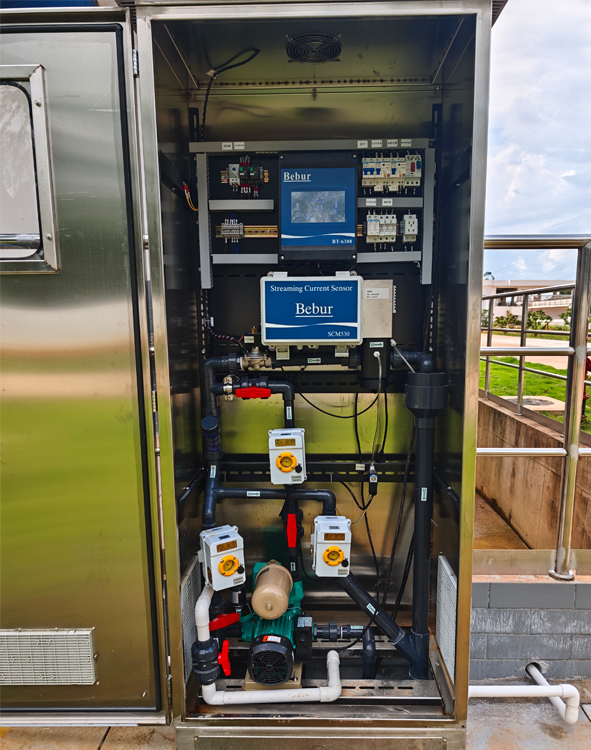 SCM530流動(dòng)電流儀在廣西玉林某自來(lái)水廠中的應(yīng)用