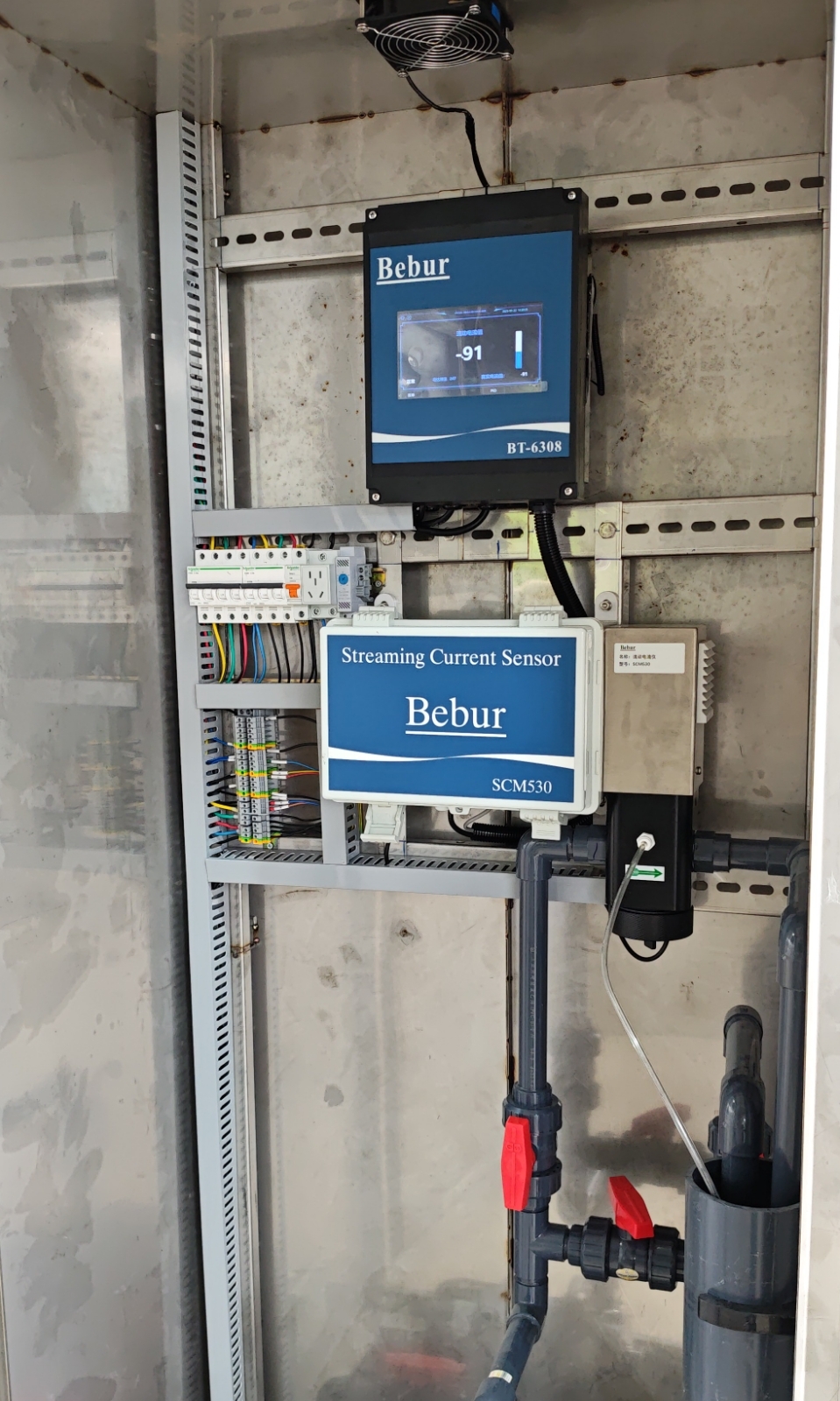 SCM530流動(dòng)電流儀在眉山市某供排水廠的應(yīng)用