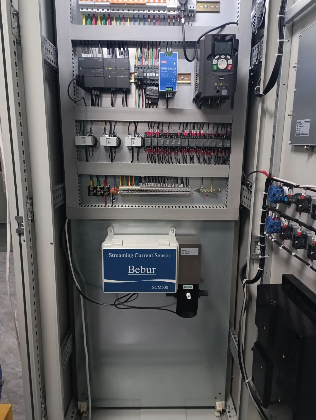 SCM530流動電流儀在山東某水廠的應(yīng)用現(xiàn)場